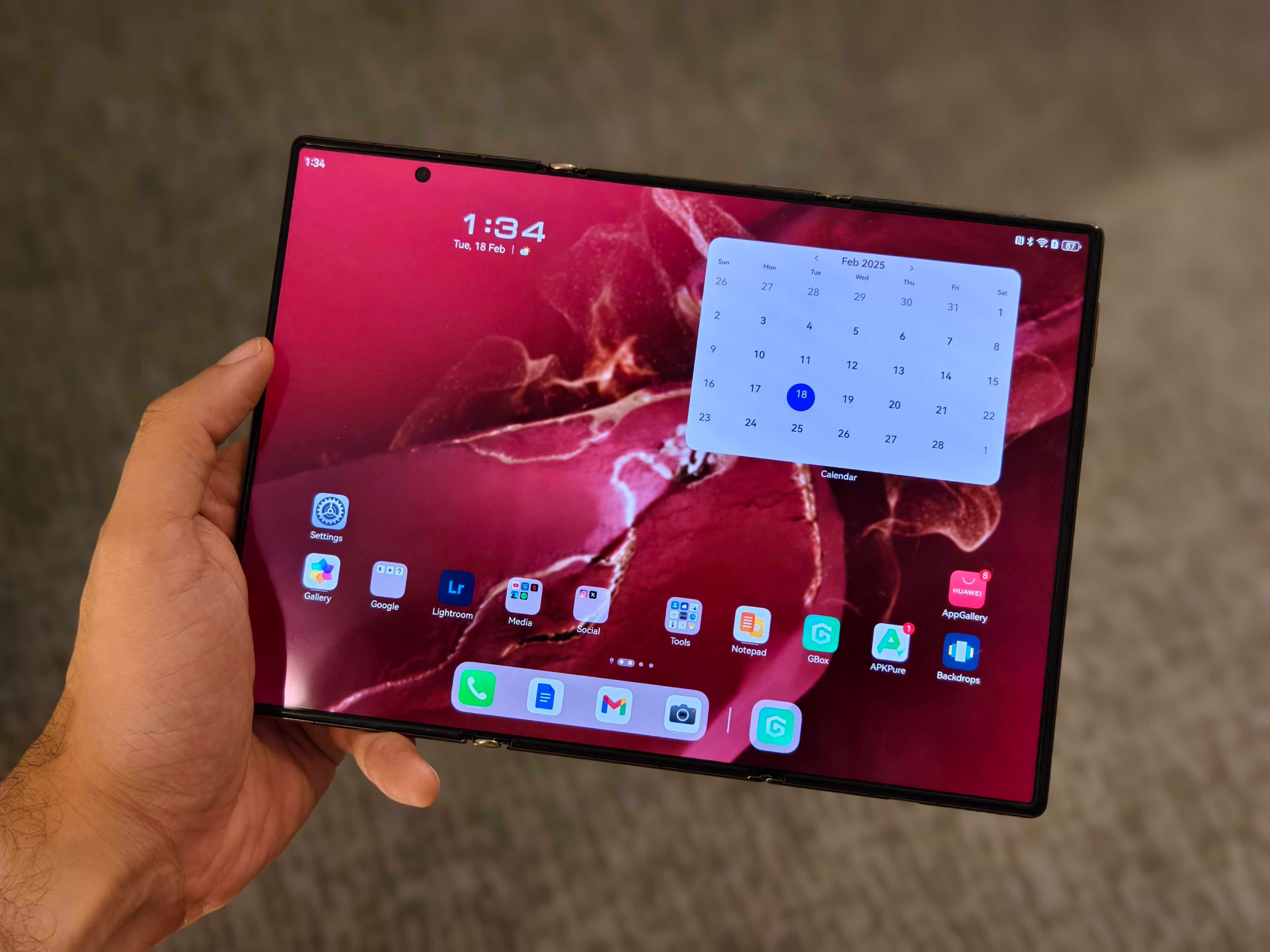 Huawei's wild tri-fold phone finally breaks out of China, and I'm