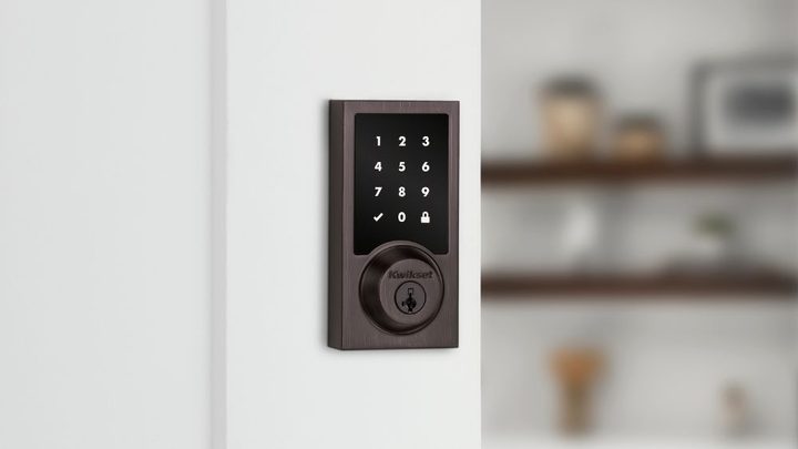 The HomeConnect 918 on a door.