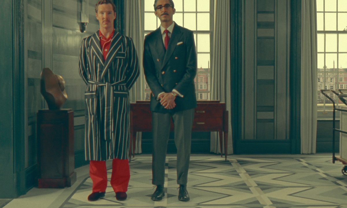 Benedict Cumberbatch and Dev Patel in The Wonderful Story of Henry Sugar.