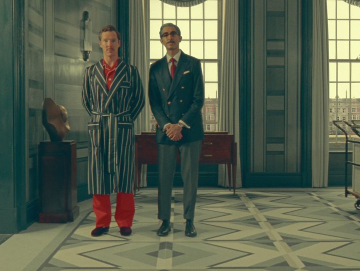 Benedict Cumberbatch and Dev Patel in The Wonderful Story of Henry Sugar.