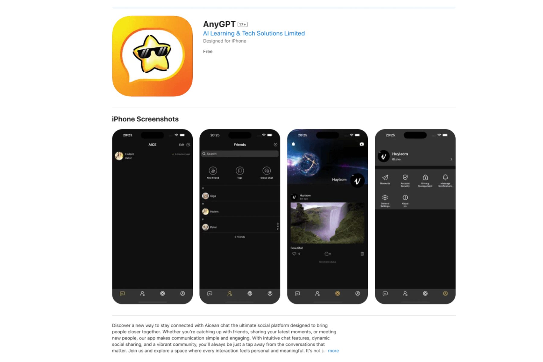 An app listed on the App Store infected by malware.