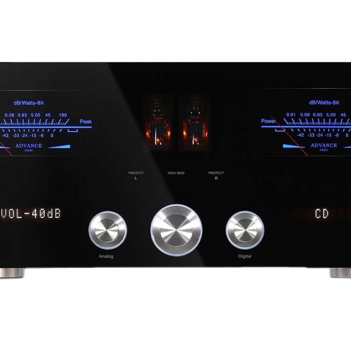 The Advance Paris A12 Classic Integrated Amplifier.