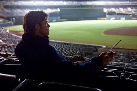 Brad Pitt in Moneyball.