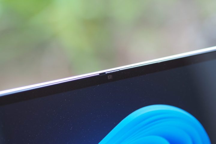 HP EliteBook X G1a front view showing webcam.