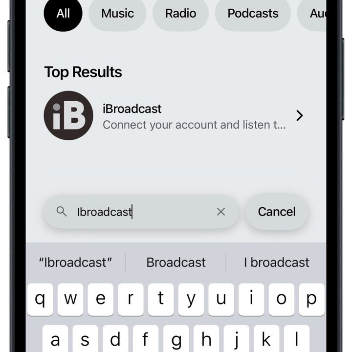 Adding iBroadcast account to Sonos.