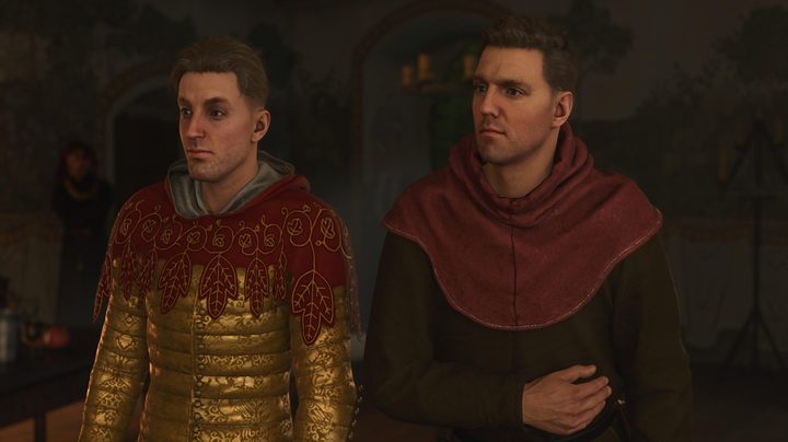 Henry of Skalitz and his best friend Hans Capon stand together in Kingdom Come: Deliverance 2.