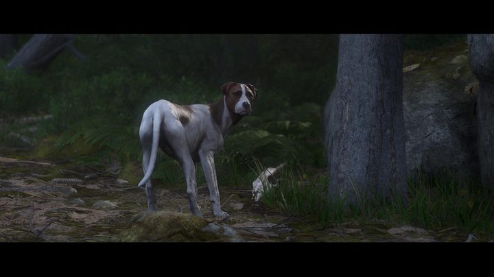 The player has found their long-lost dog, Mutt.