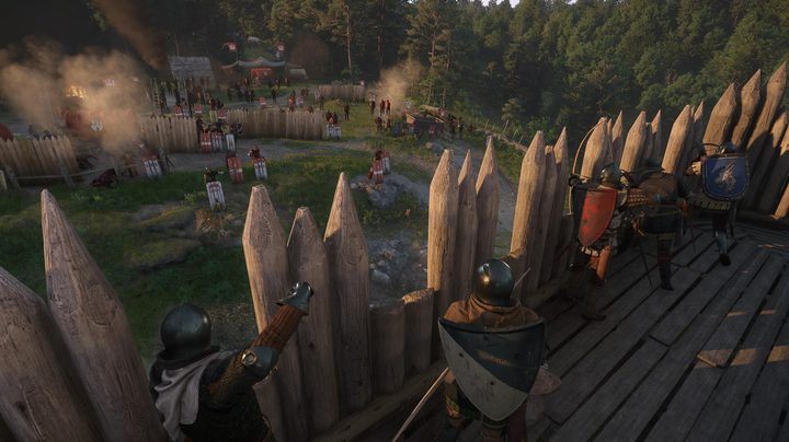 Characters fight one another in Kingdom Come: Deliverance 2.