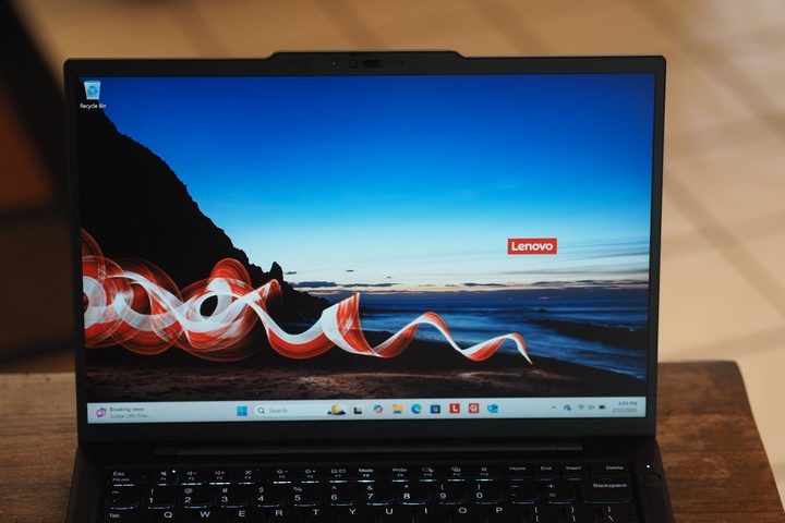 Lenovo ThinkPad T14s Gen 6 front view showing display.