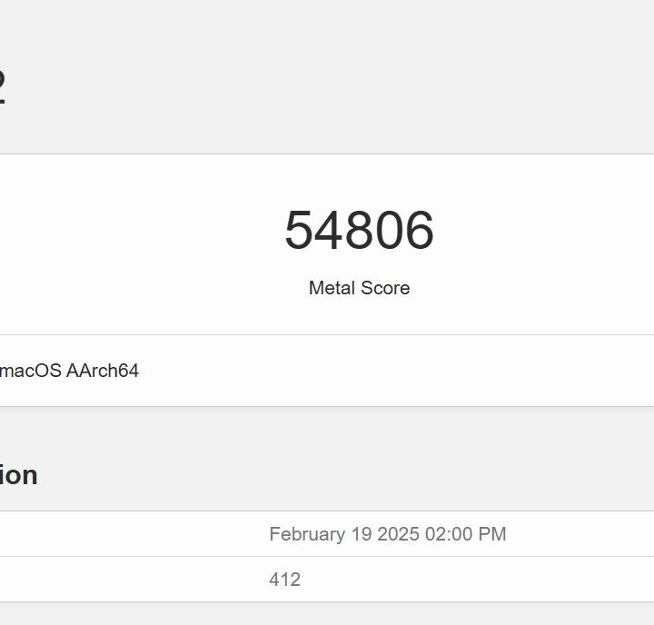 The M4 MacBook Air February 19 Geekbench 6 benchmark.