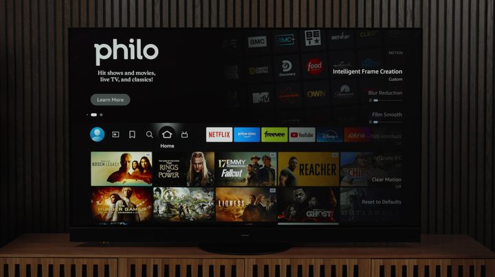 panasonic tv settings motion