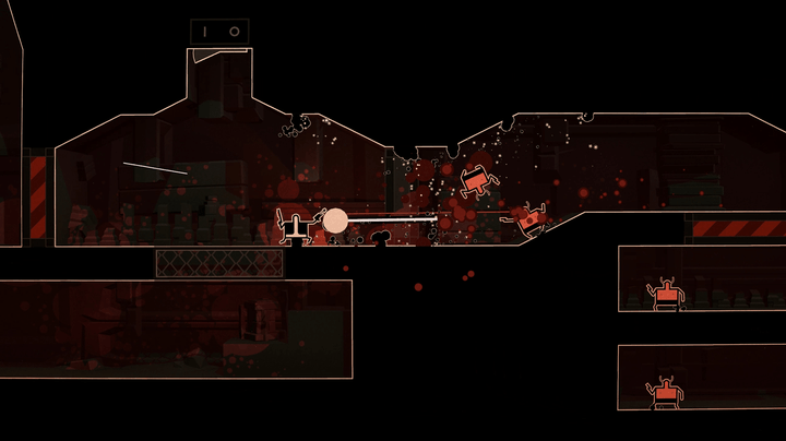 A man shoots demons in Shotgun Cop Man.
