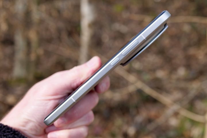 The side of the Xiaomi 15 Ultra.