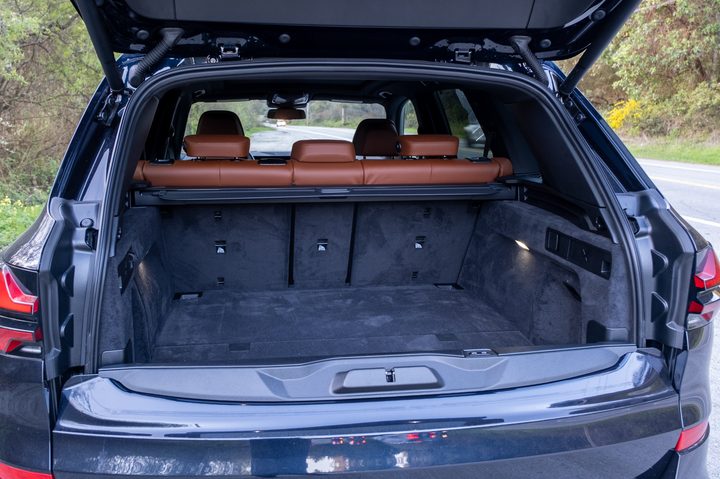 Trunk of the 2025 BMW X5 xDrive50e