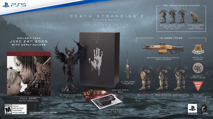 The collector's edition of DEATH STRANDING 2.