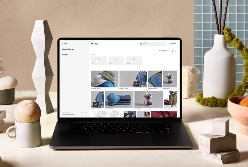 laptop modern decor surrounding it