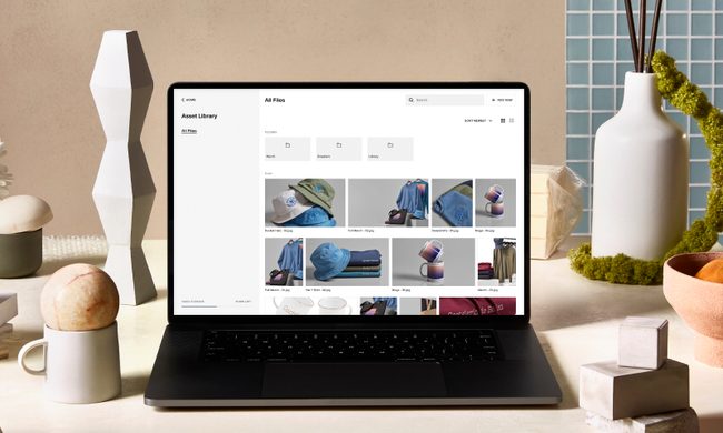 laptop modern decor surrounding it