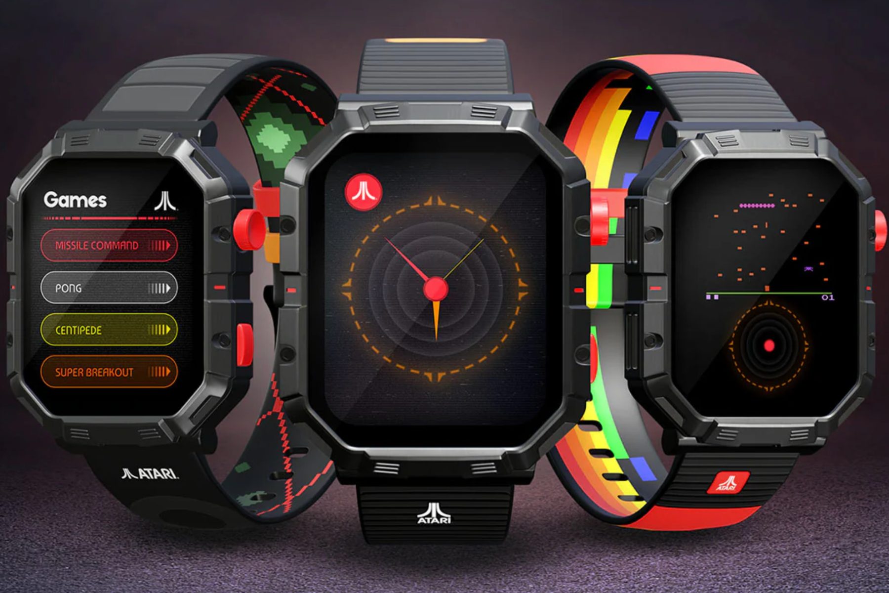 Band color options for Atari 2600 My Play Watch