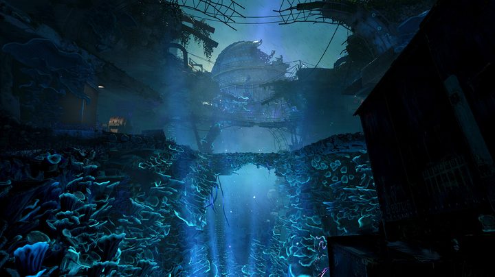 A band glowing dome in Atomfall.