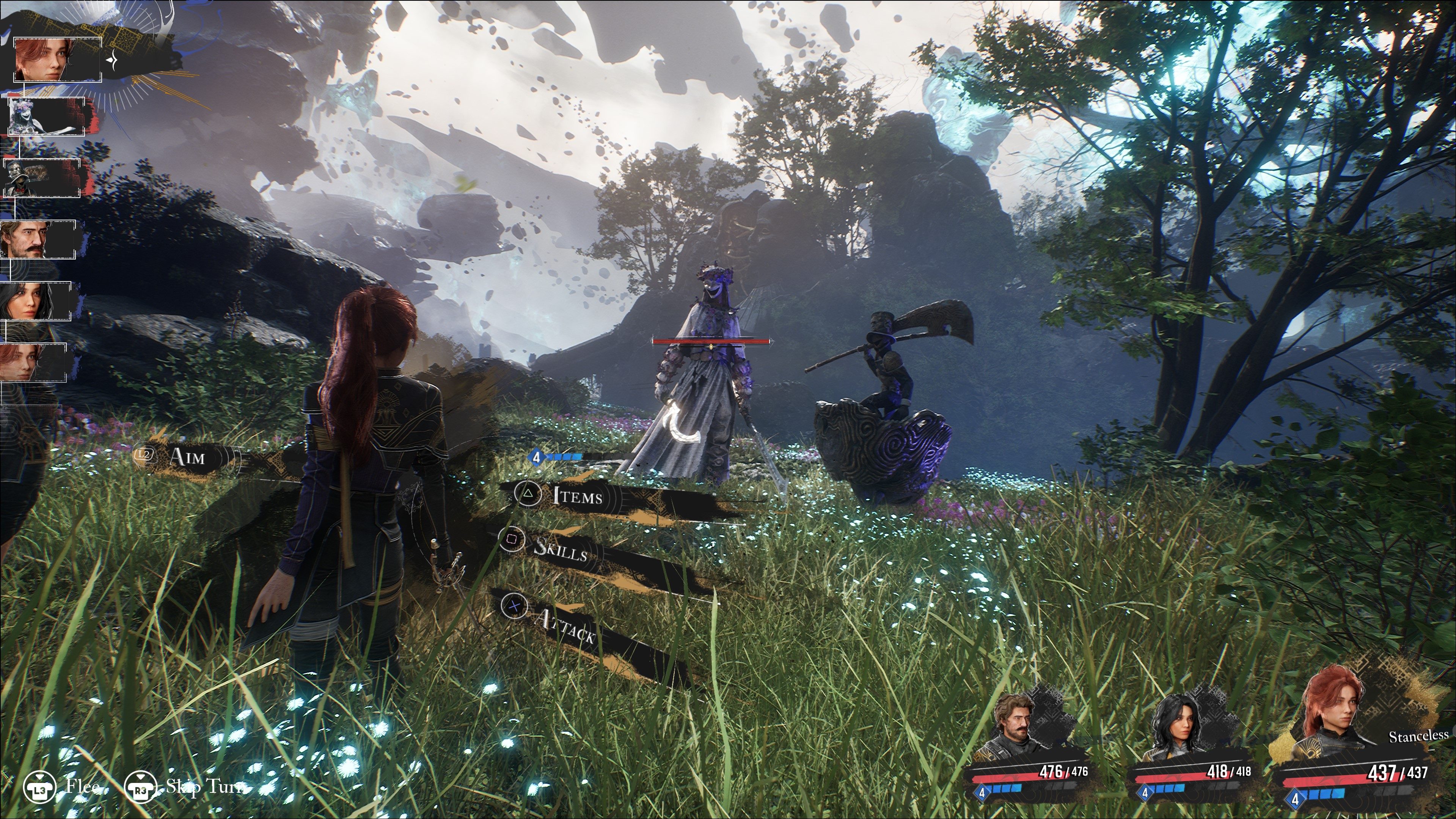 Combat in Clair Obscur: Expedition 33.