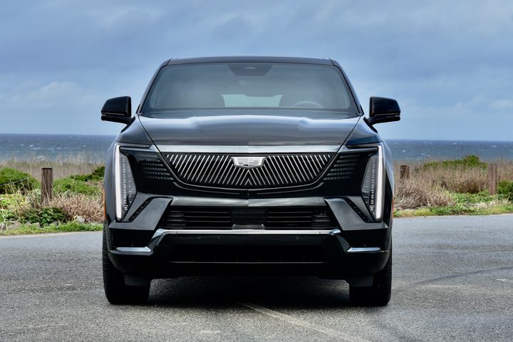 2025 Cadillac Escalade IQ front.