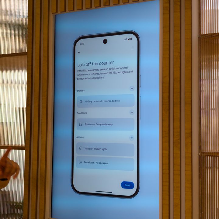 Google Home and Gemini integration on a smartphone