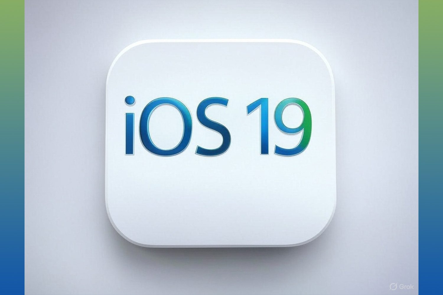 iOS 19 sample logo.