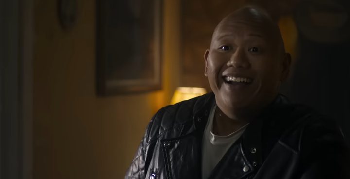 Jacob Batalon as Roscoe in "Novocaine."