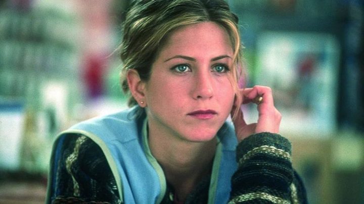 Jennifer Aniston as Justine looking intently ahead in The Good Girl.