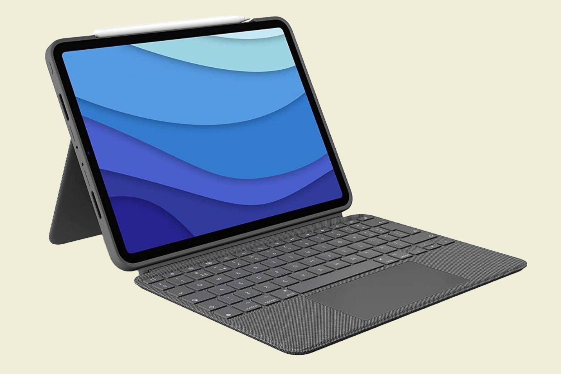Logitech keyboard case for the iPad.