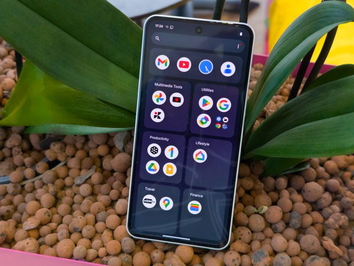 Smart Apps Drawer on the Nothing Phone 3a