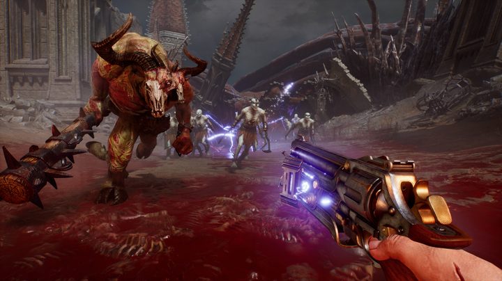 A demon minatour in Painkiller.