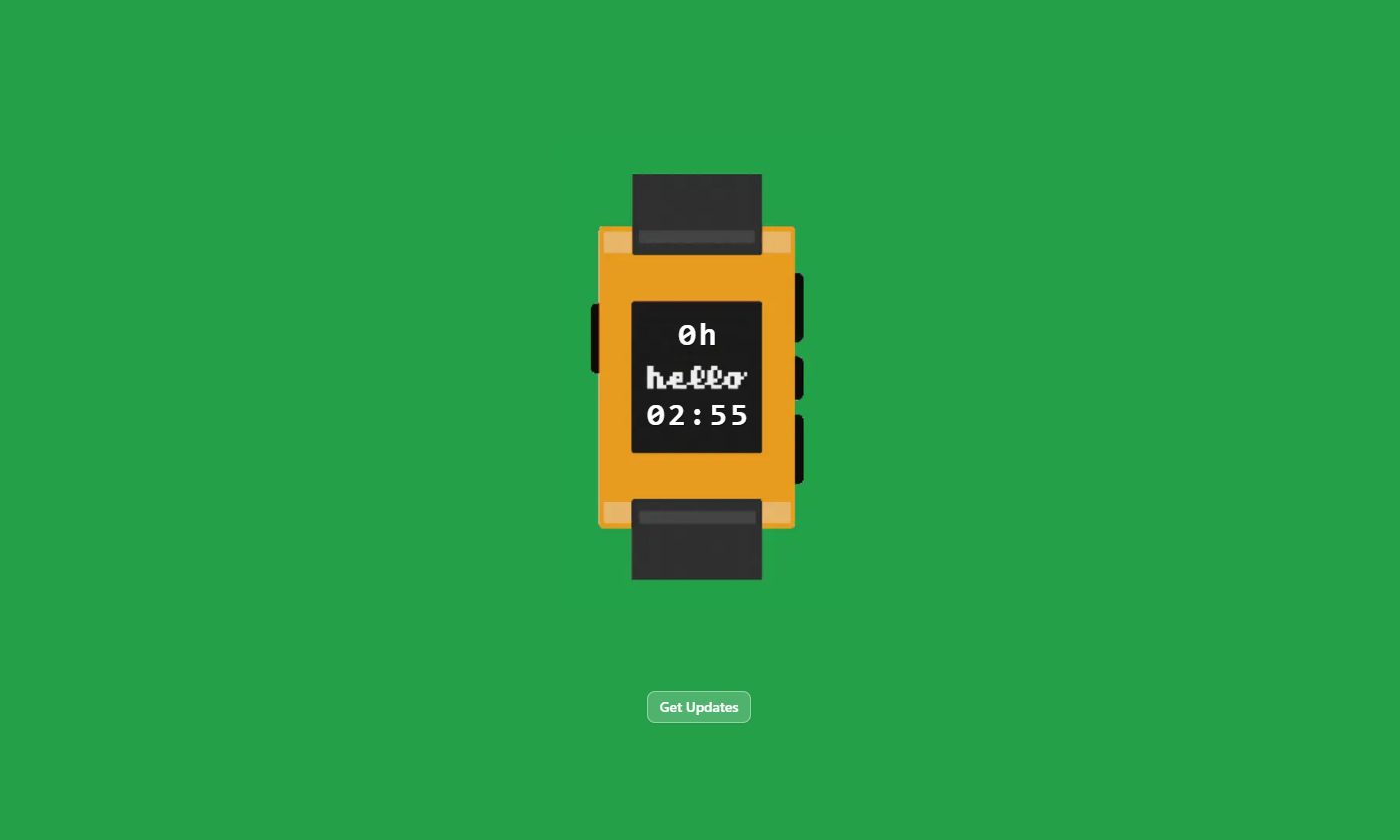 Pebble Store Countdown