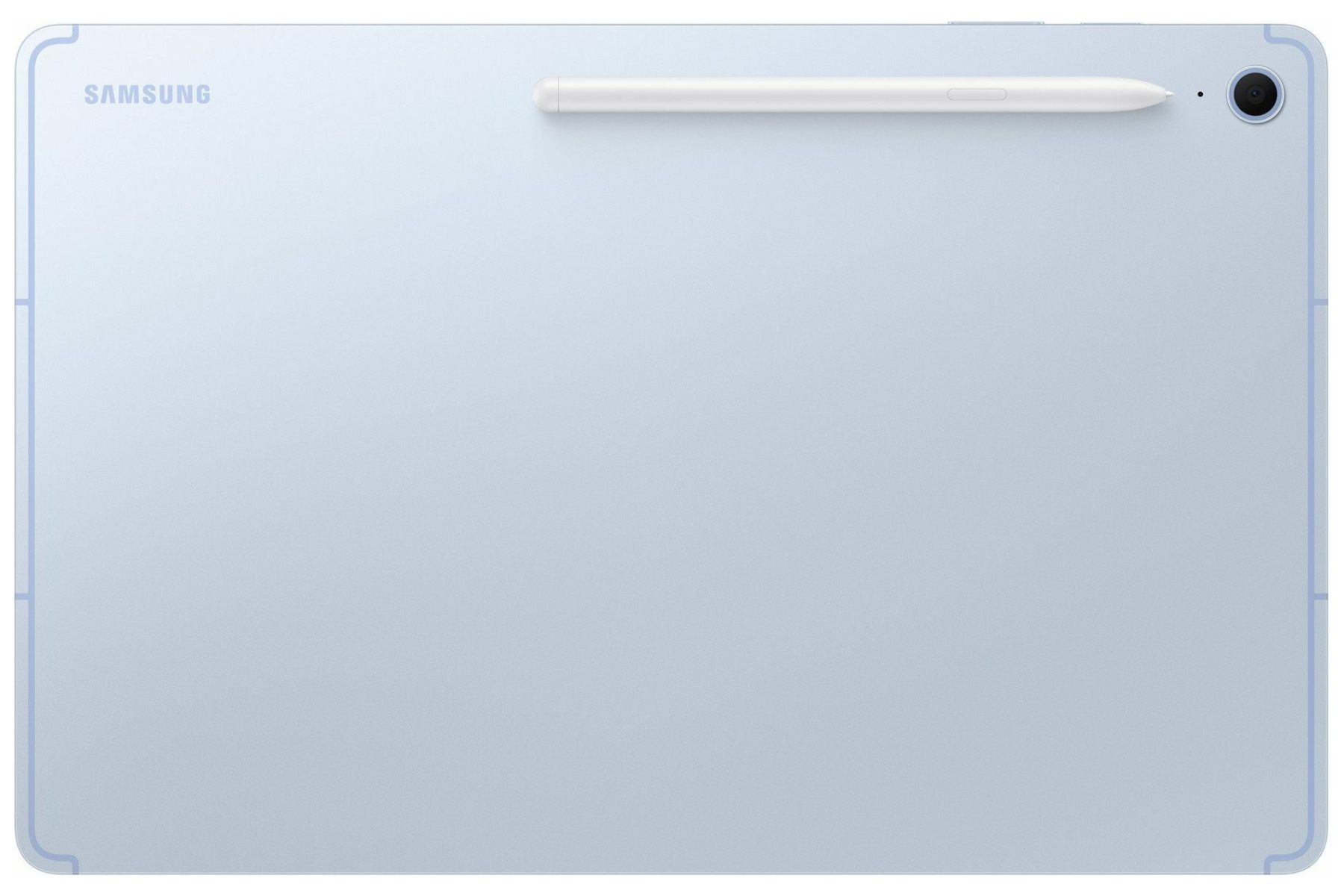 Leaked image of Samsung Galaxy Tab S10 FE in blue color.