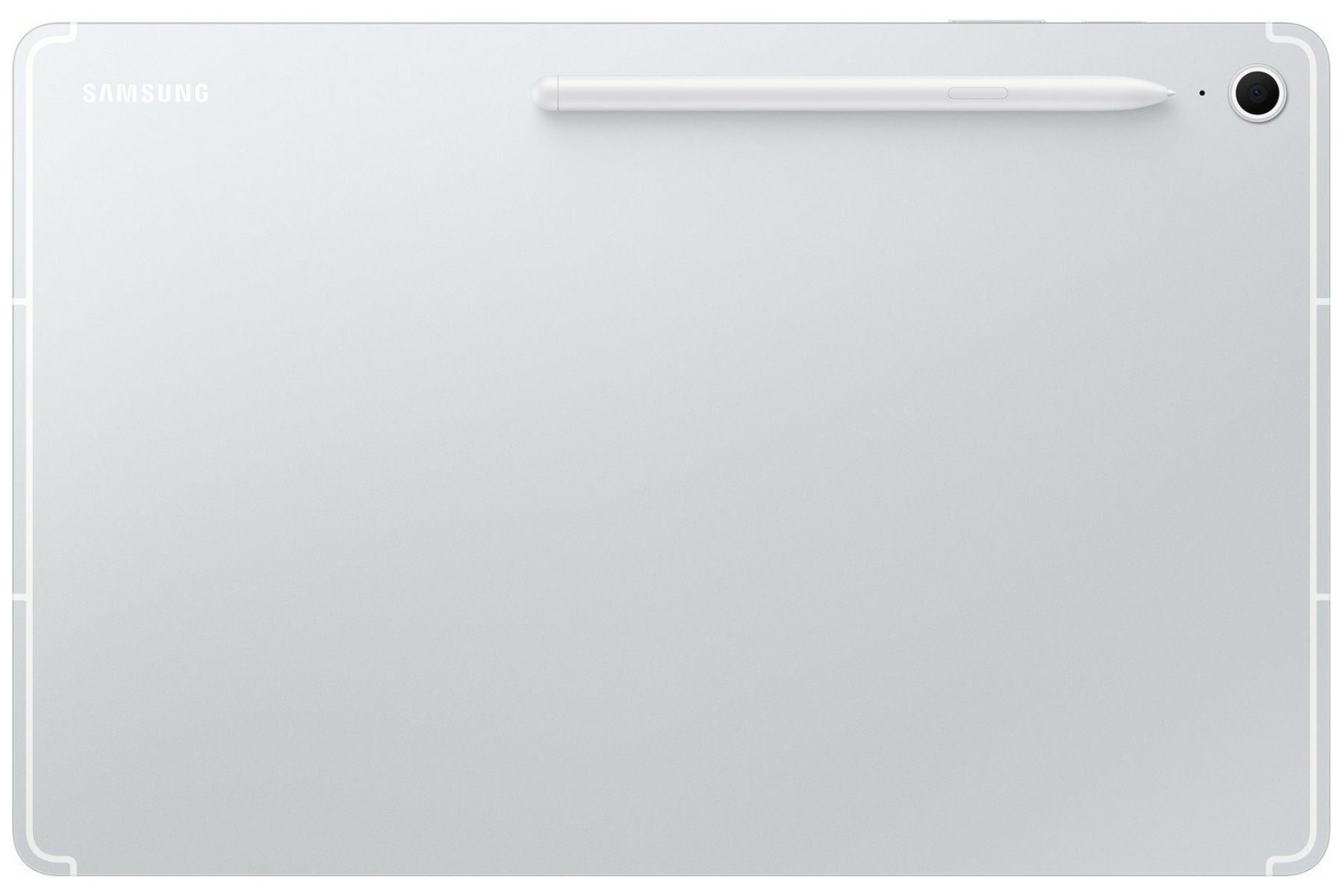 Leaked image of Samsung Galaxy Tab S10 FE in silver.