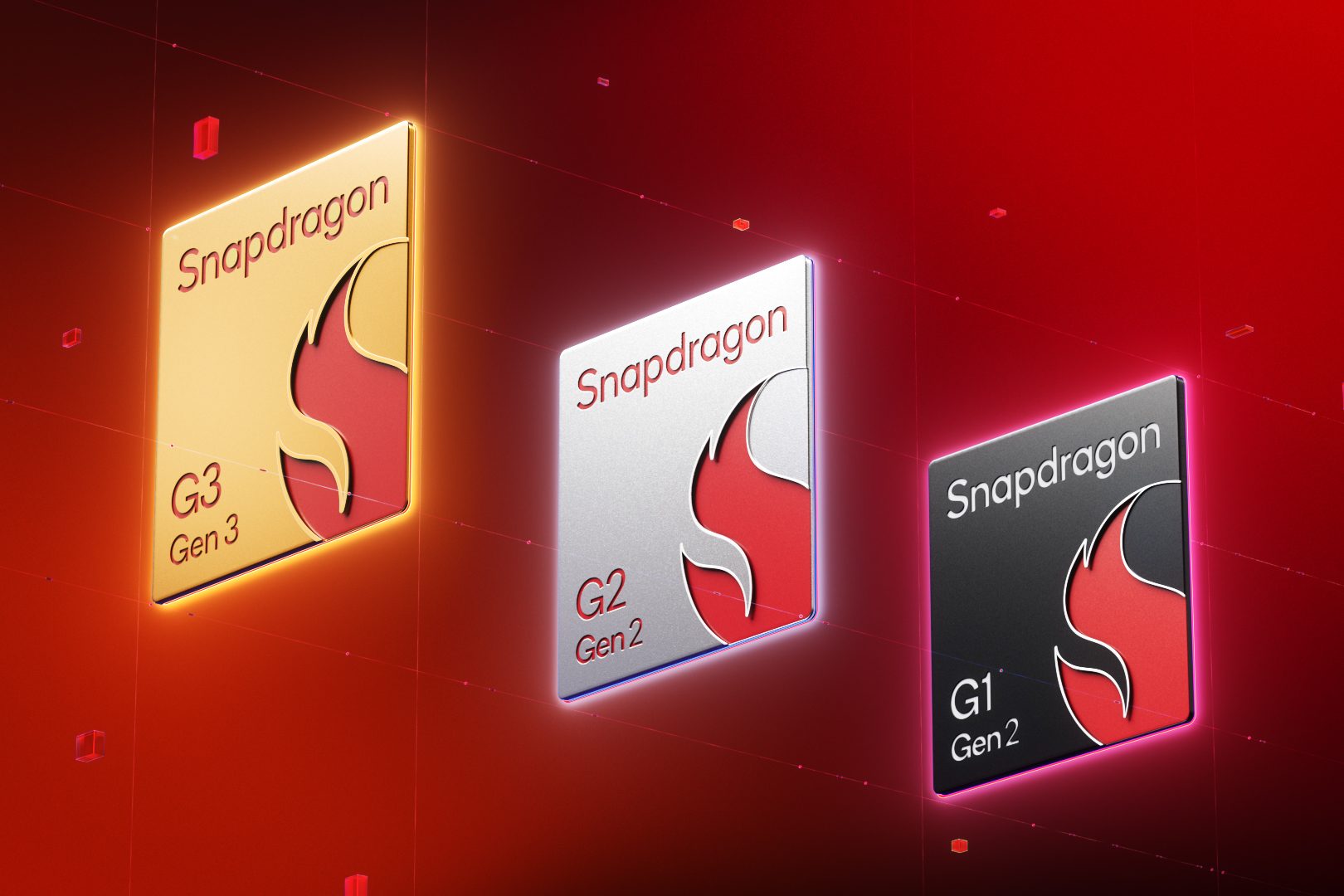 Qualcomm Snapdragon G series processors.