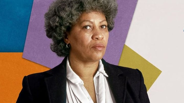 Toni Morrison in promo art for Toni Morrison: The Pieces I Am.