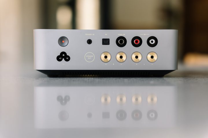The back of the Wiim Vibelink Amp.