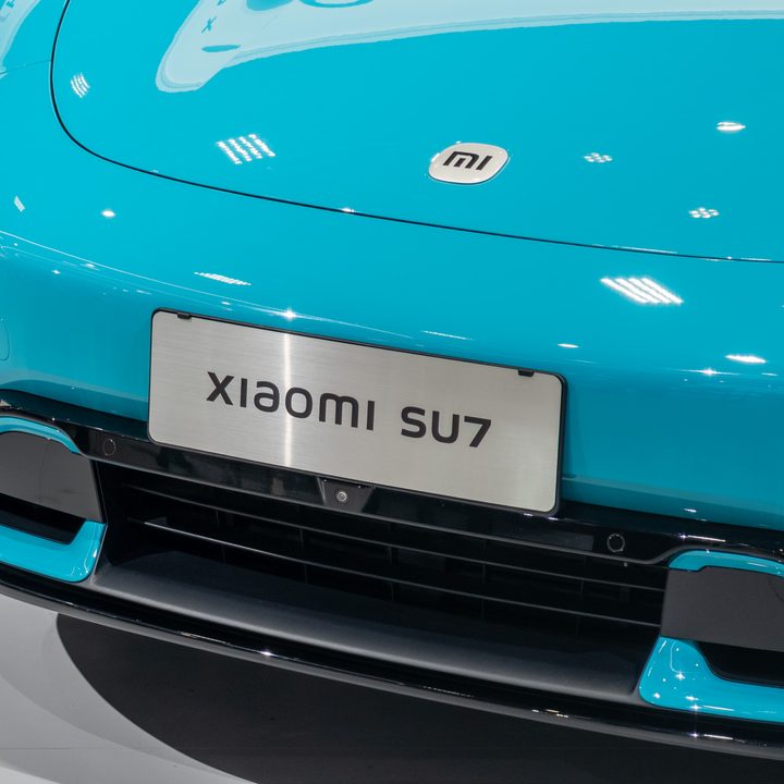 Xiaomi SU7 Max SUV numberplate