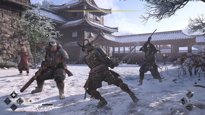 Yasuke fights other samurai in Assassin's Creed Shadows.