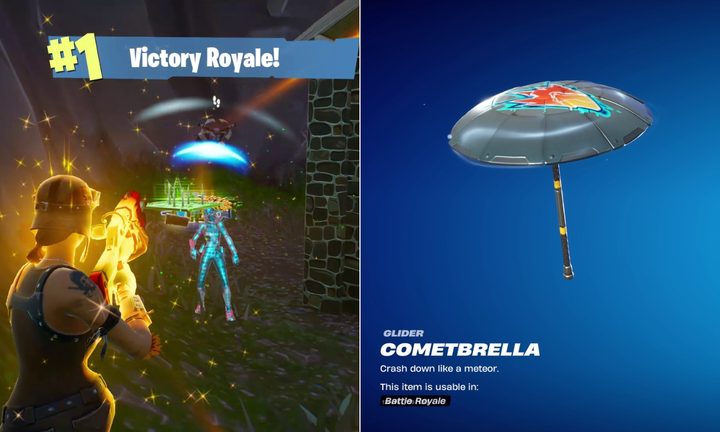 Fortnite OG Season 3 Victory Royale and Brella
