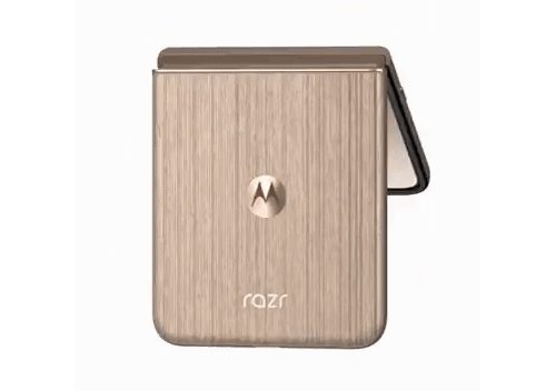 Motorola Razr+ 2025 in wood