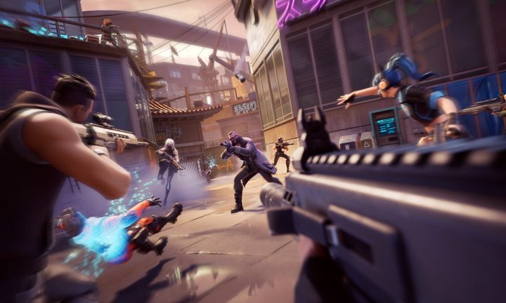 Fortnite Ballistic Skyline map