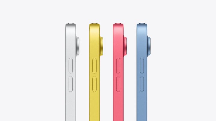 iPad 2025 side view.