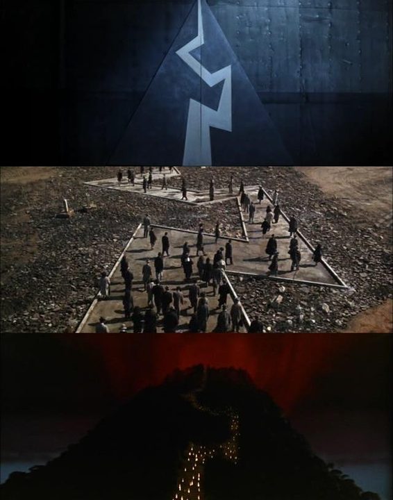 Three pathways in Joe Versus the Volcano.