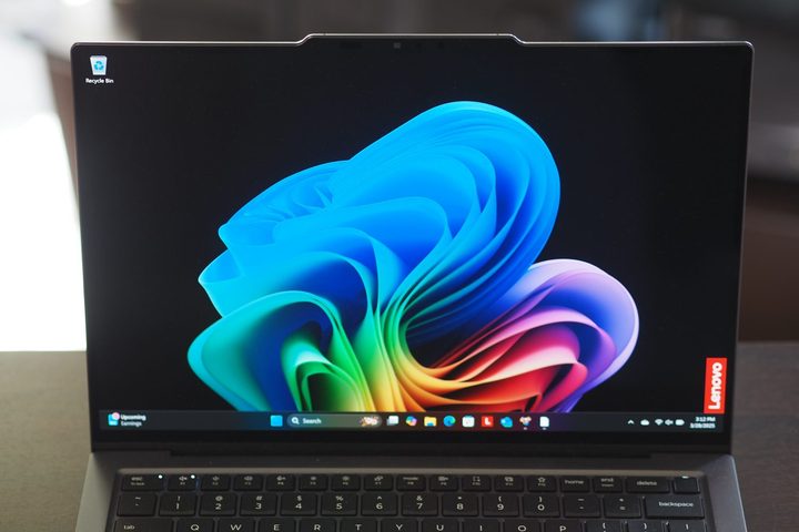 Lenovo ThinkPad X9-14 front view showing display.