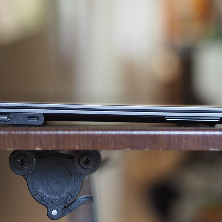 Lenovo ThinkPad X9-14 left side view showing ports.