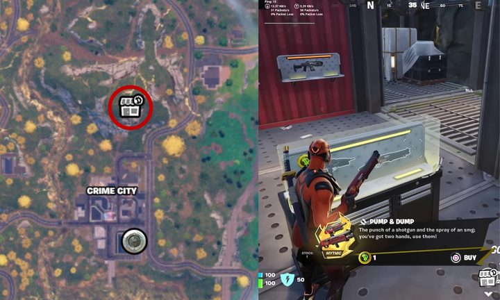 Mythic Pump and Dump in Fortnite