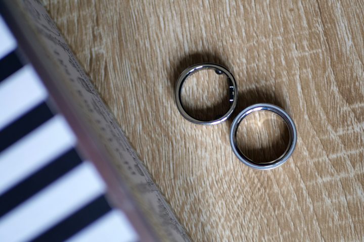 The RingConn Gen 2 Air and the Oura Ring 4.
