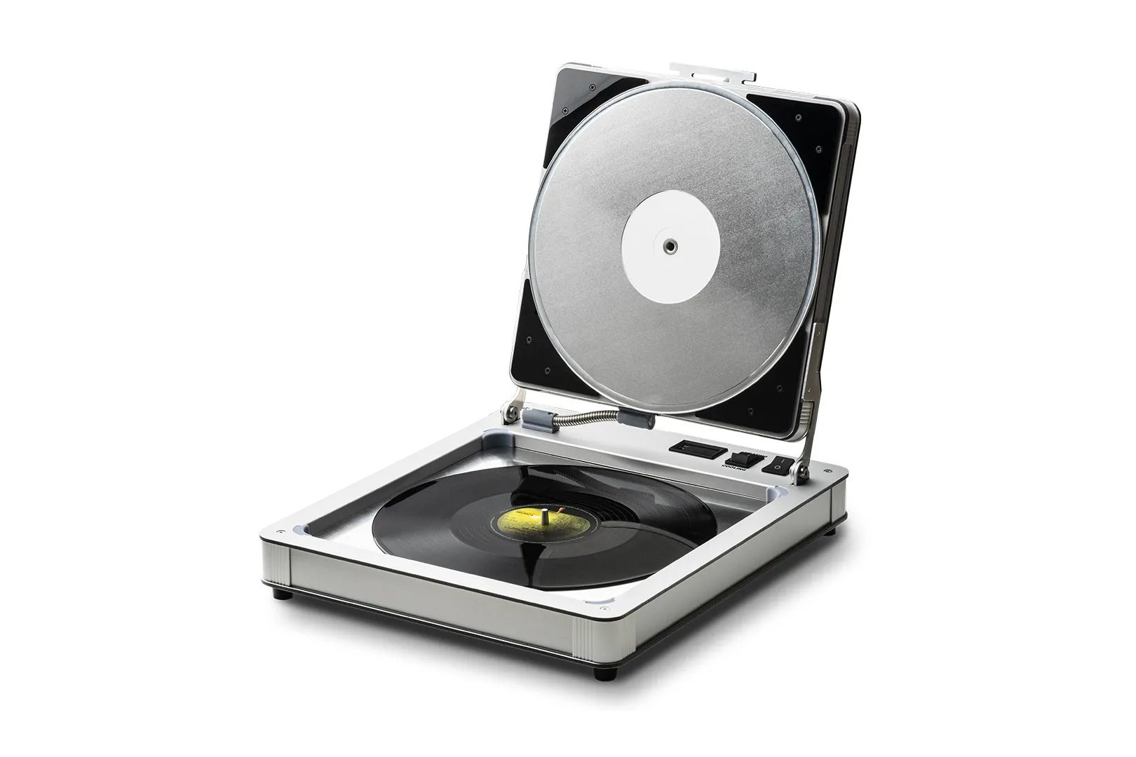 Pro-Ject's record flattener looks like a waffle iron, will rehab